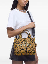 Marc Jacobs Cheetah Small Canvas Tote Bag Brown