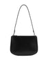 Diesel 1DR Twin Leather Shoulder Bag Black
