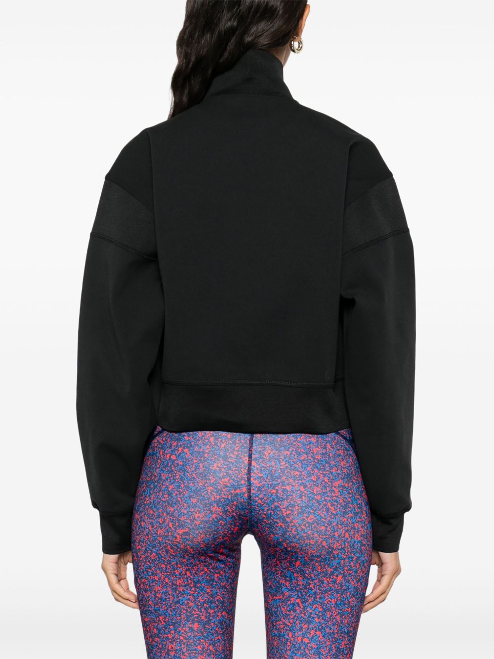 Adidas By Stella McCartney Logo Knitted Track Jacket Black