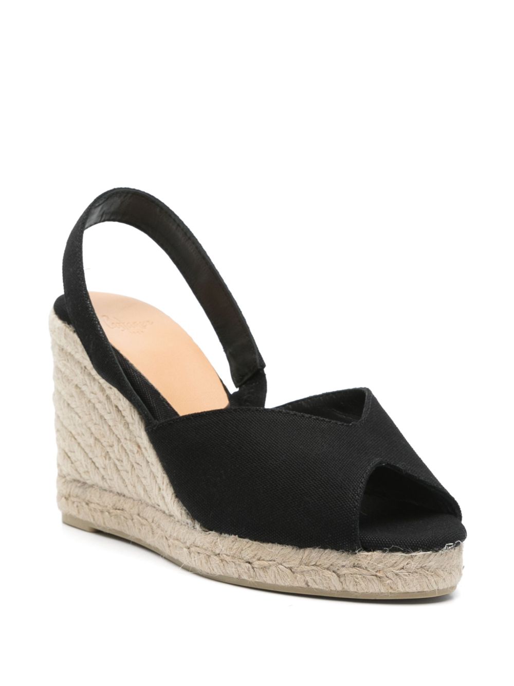 Castaner Brisa Espadrilles Sandals Black