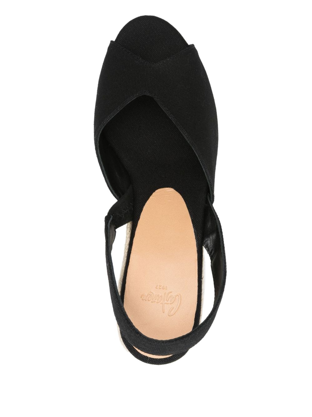 Castaner Brisa Espadrilles Sandals Black