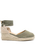 Castaner Carina Espadrilles Sandals Green