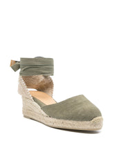 Castaner Carina Espadrilles Sandals Green