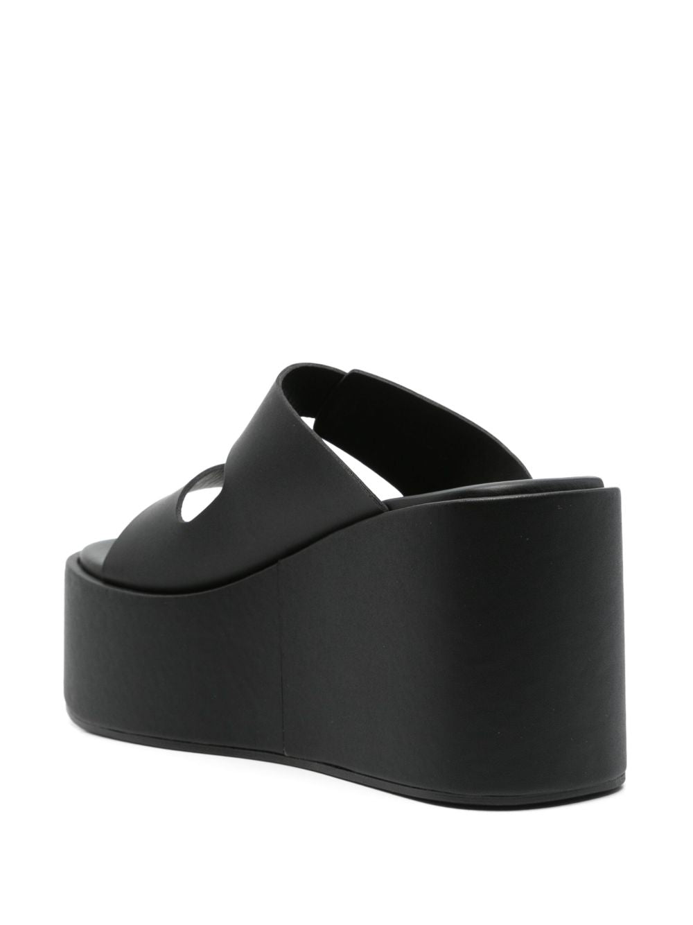 Coperni Platform Slide Sandals Black
