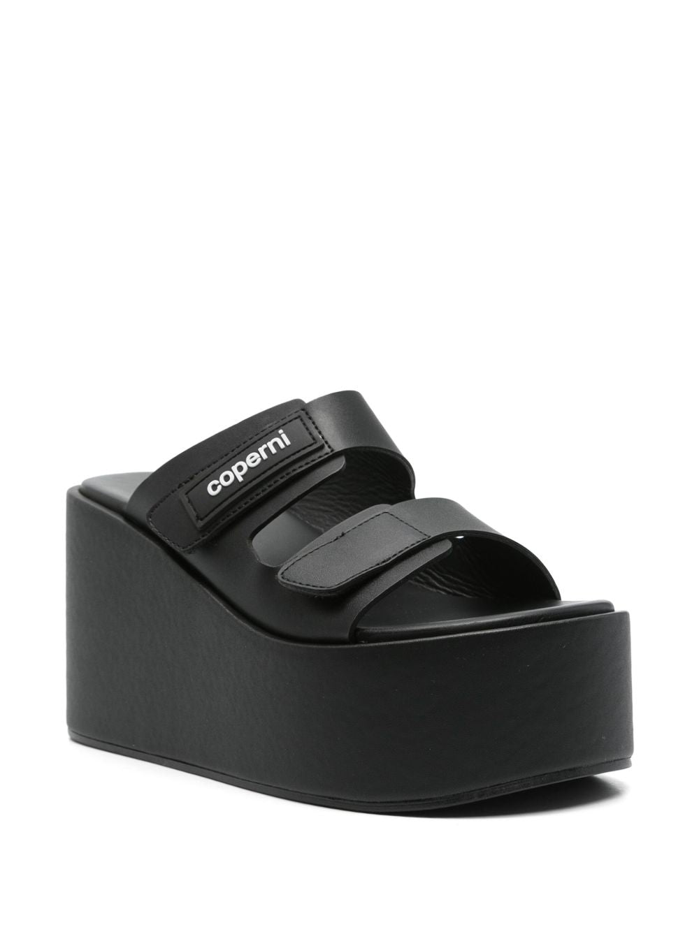 Coperni Platform Slide Sandals Black