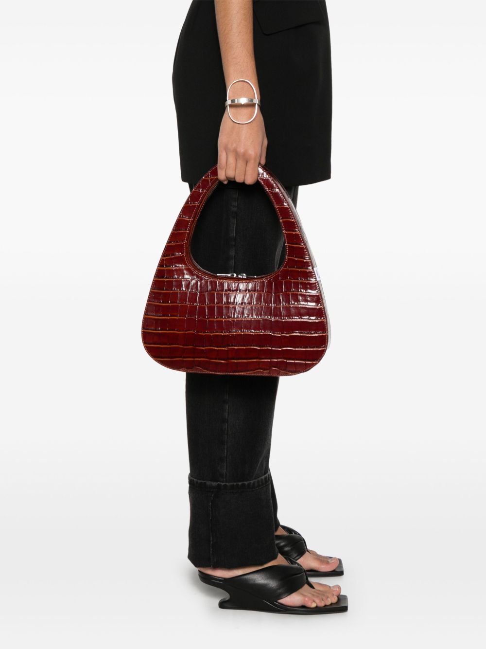Coperni Swipe Hobo Bag Brown