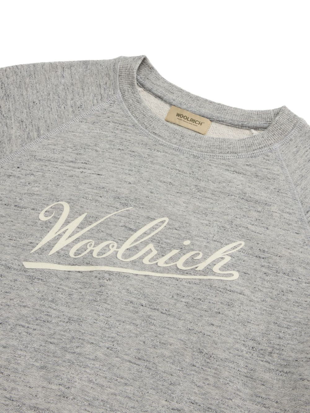 Woolrich Logo Print Sweatshirt Grey