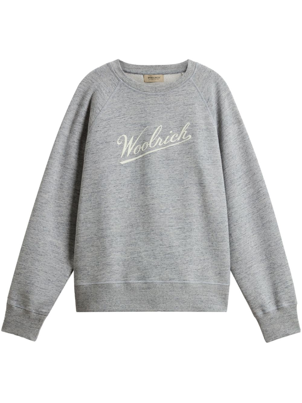 Woolrich Logo Print Sweatshirt Grey