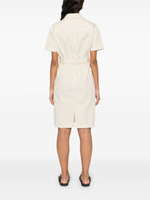 Woolrich Dresses Belted Shirt Dress Beige