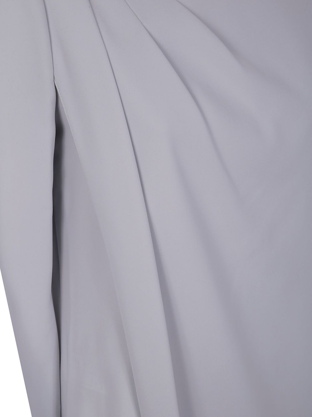 Emporio Armani Cady-Texture Mini Dress Grey