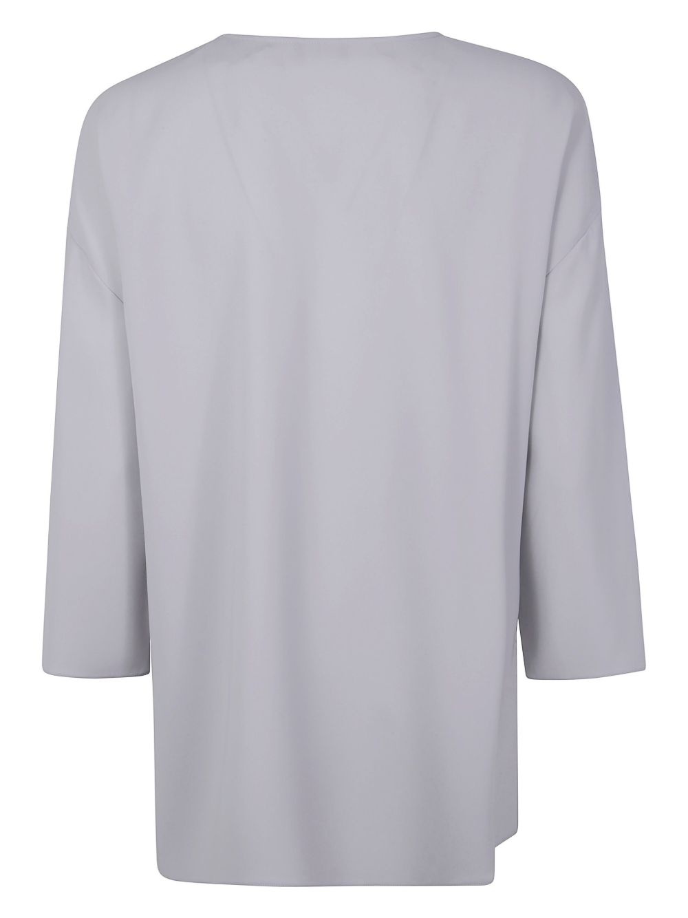 Emporio Armani Side-Slit Blouse Grey