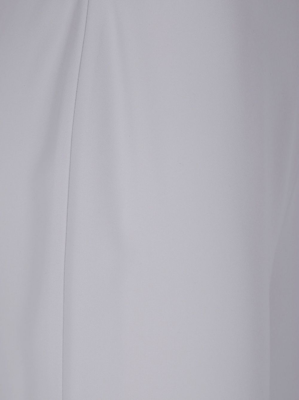 Emporio Armani Cady-Texture Palazzo Trouser Grey