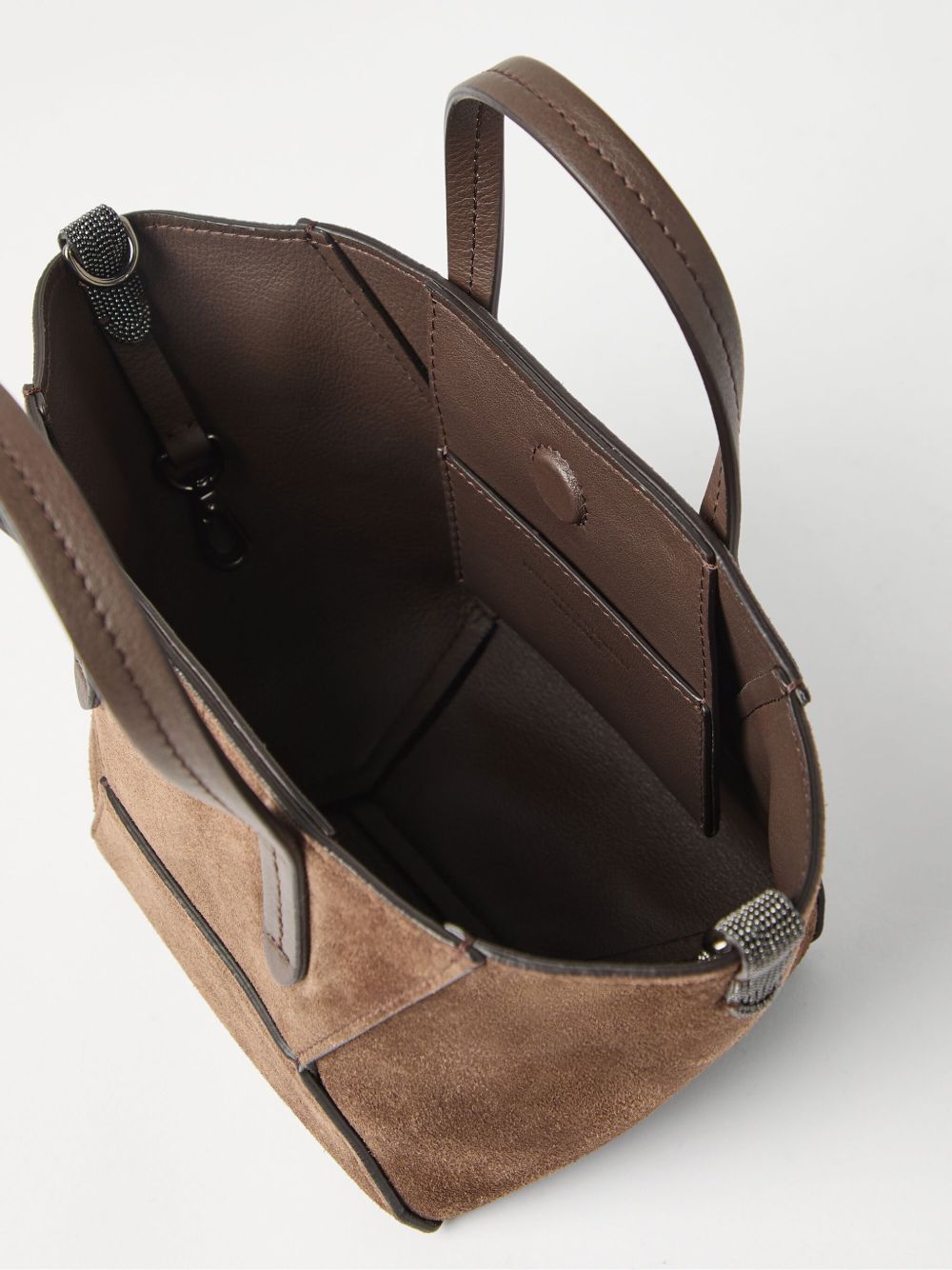 Brunello Cucinelli BC Duo Mini Handbag Brown
