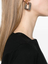 Emporio Armani Crystal-Embellished Sweater Black