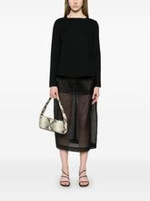 Emporio Armani Crystal-Embellished Sweater Black