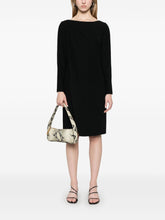 Emporio Armani Technical Cady Dress Black