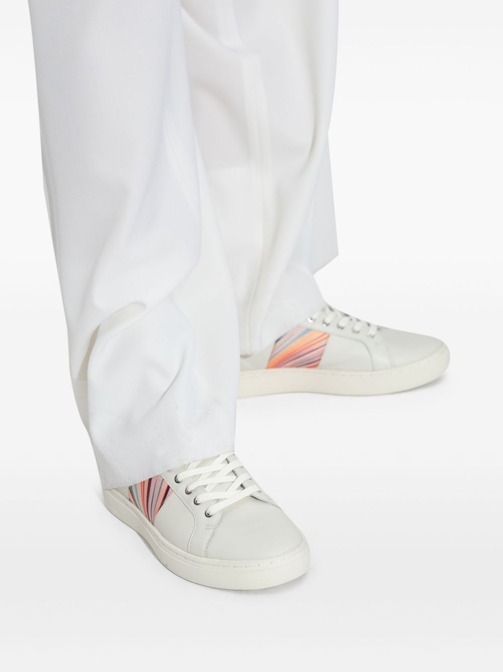 Paul Smith Dusky Swirl Sneakers White