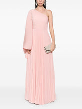 Solace London Maci One-shoulder Maxi Dress Pink