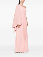 Solace London Maci One-shoulder Maxi Dress Pink