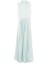 Solace London Emilia Maxi Dress Aqua Blue