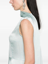 Solace London Emilia Maxi Dress Aqua Blue