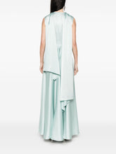 Solace London Emilia Maxi Dress Aqua Blue