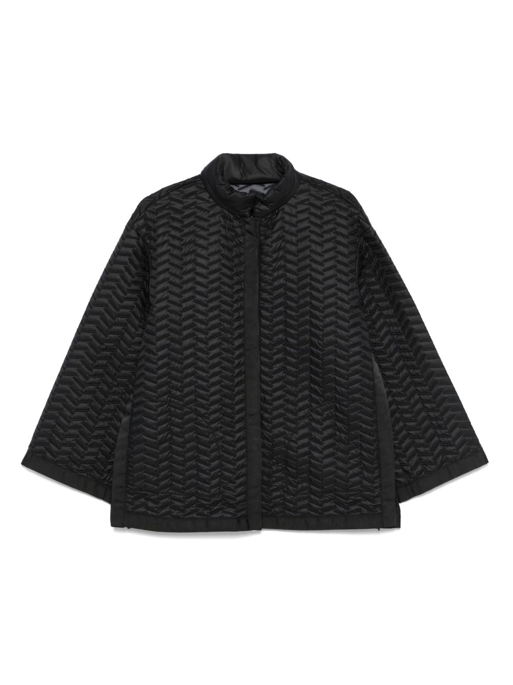 Emporio Armani Reversible Padded Nylon Jacket Black