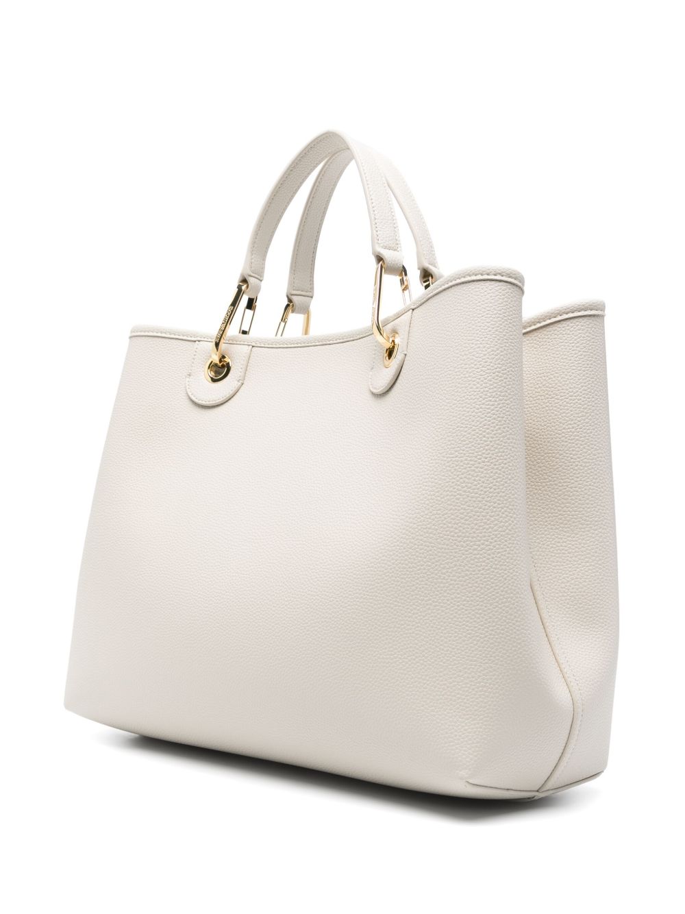 Emporio Armani MyEA Medium Tote Bag Light Beige