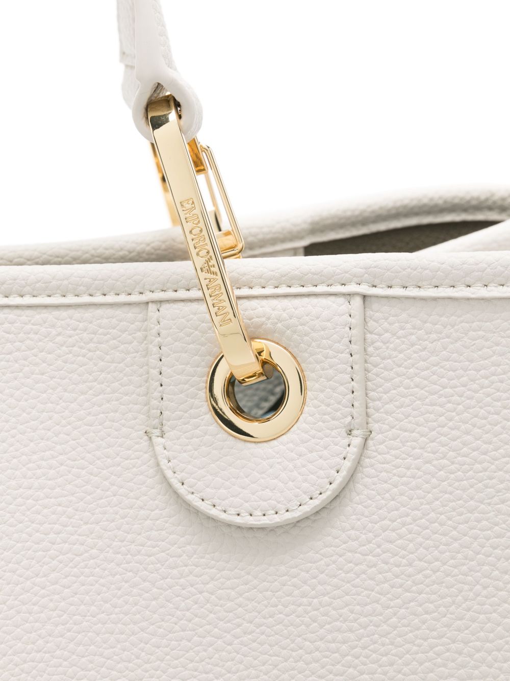 Emporio Armani MyEA Medium Tote Bag Light Beige