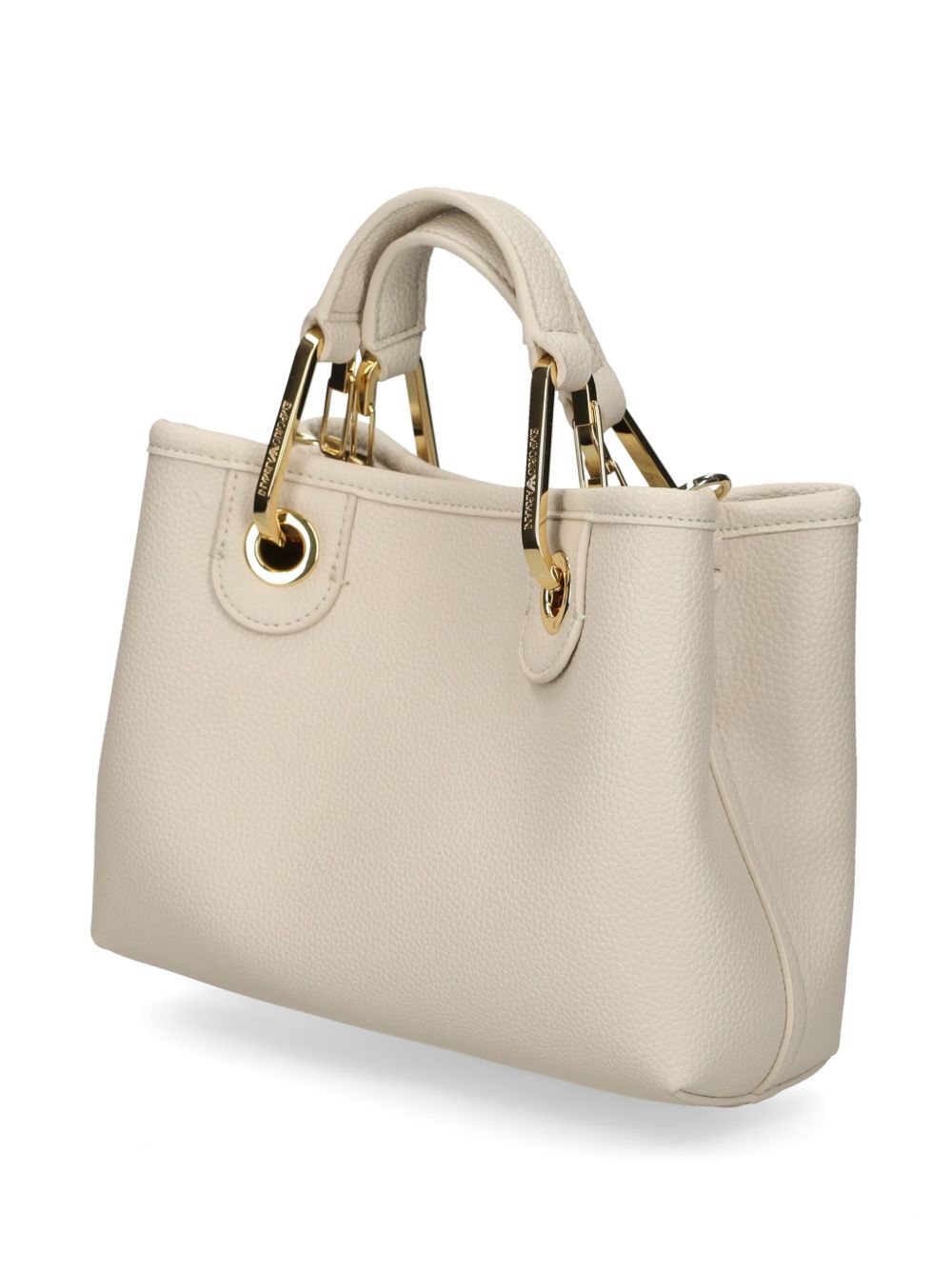 Emporio Armani Logo Tote Bag Beige