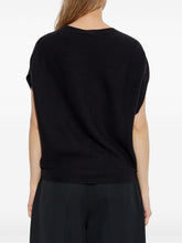 Emporio Armani Sleeveless Sweaters Black