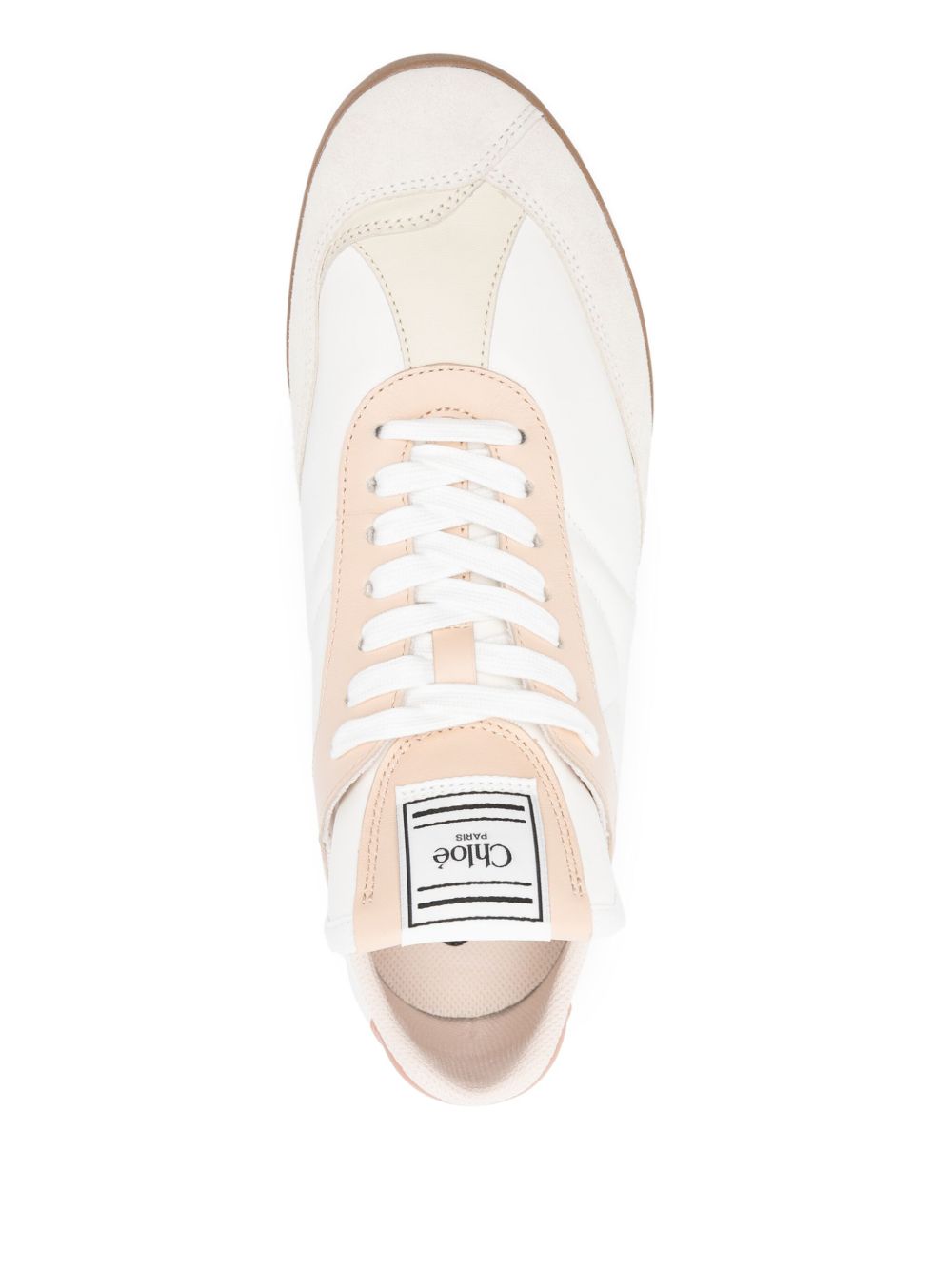 Chloé Kick Sneakers Light Beige