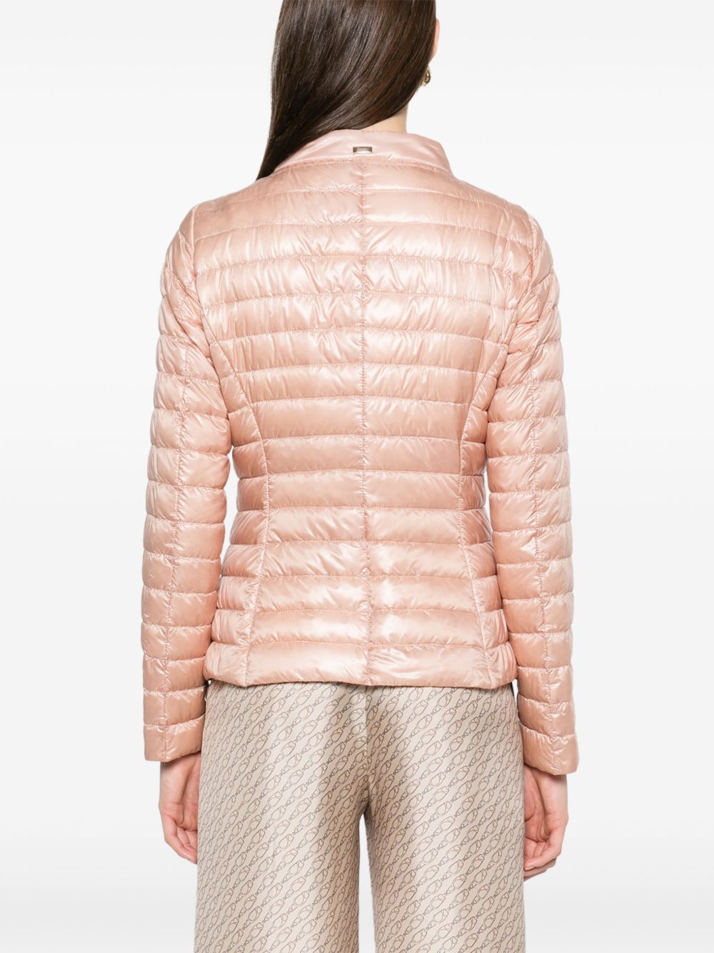 Herno Ultralight nylon Puffer Jacket Pink