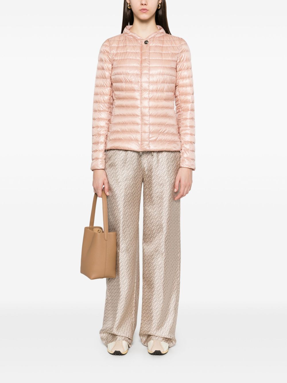 Herno Ultralight nylon Puffer Jacket Pink