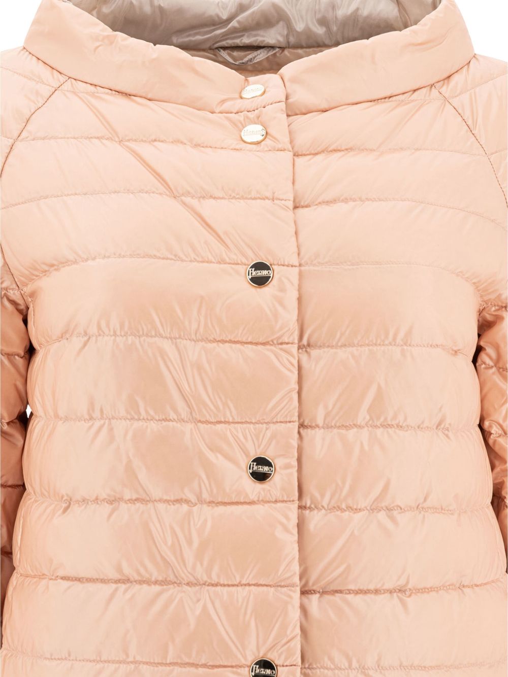 Herno Reversible Lightweight Padded Cape Pink Pink