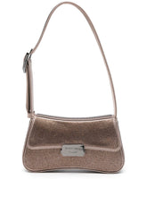 Emporio Armani rhinestone-embellished Shoulder Bag Brown