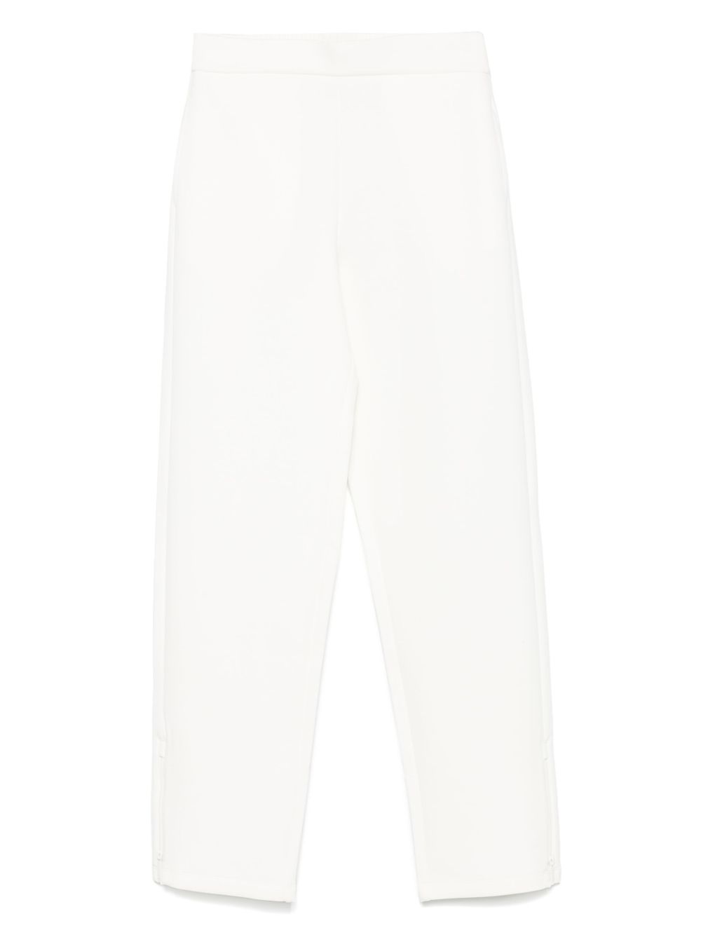 Emporio Armani Straight Trousers White