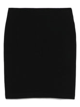 Emporio Armani Ribbed Mini Skirts Black
