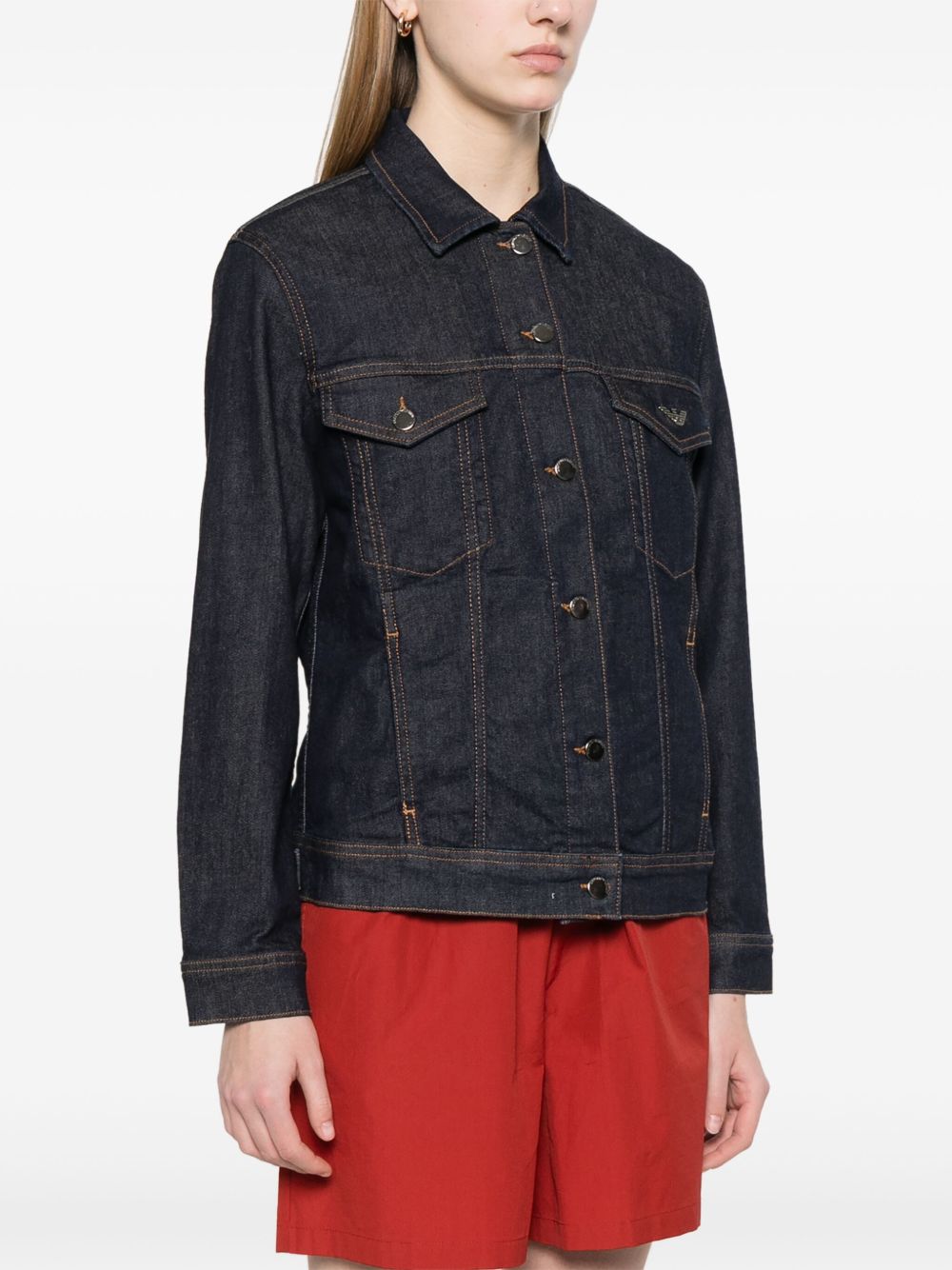 Emporio Armani Denim Jacket Blue