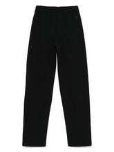 Emporio Armani Straight Trousers Black