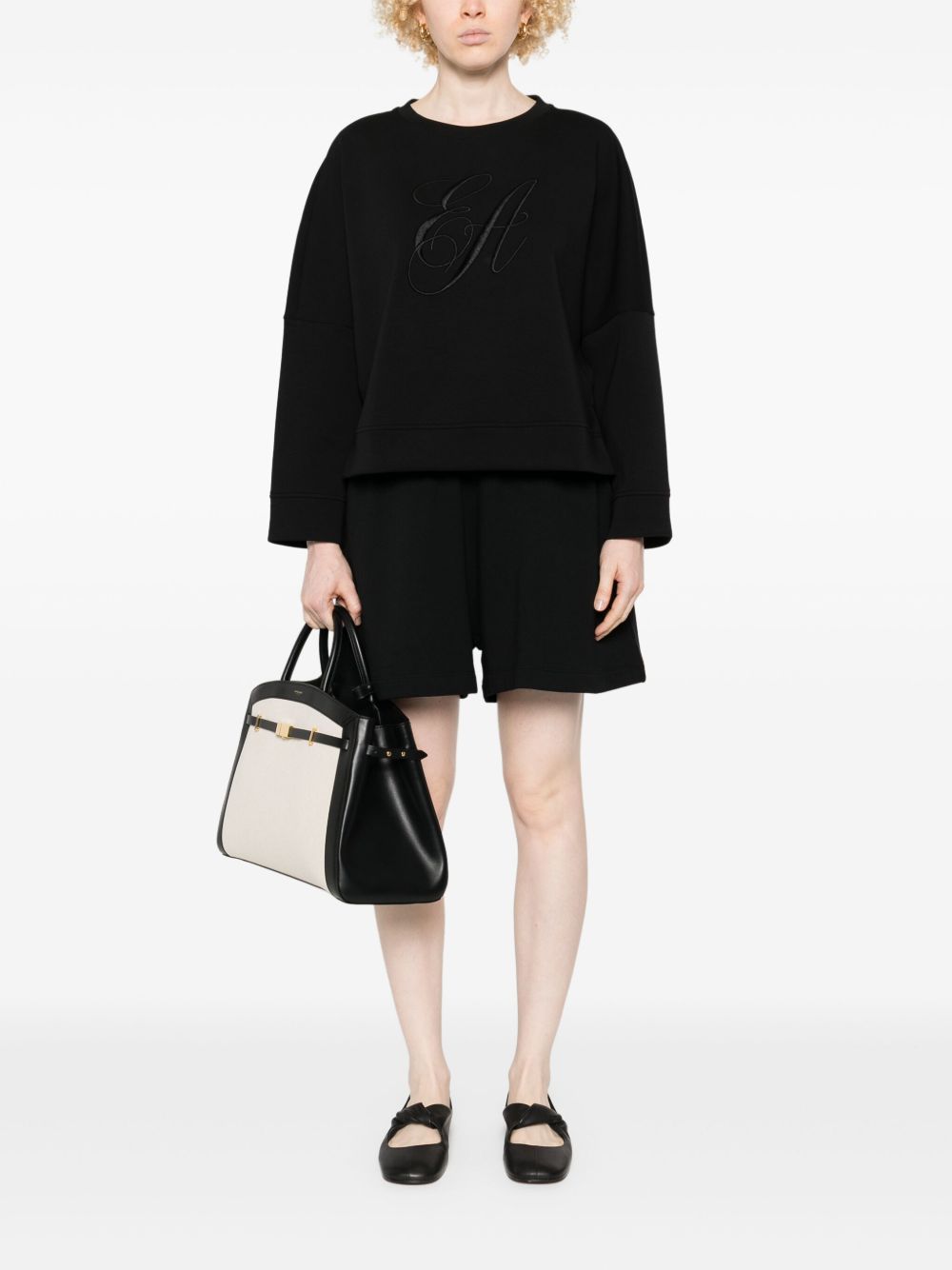 Emporio Armani Jersey Shorts Black