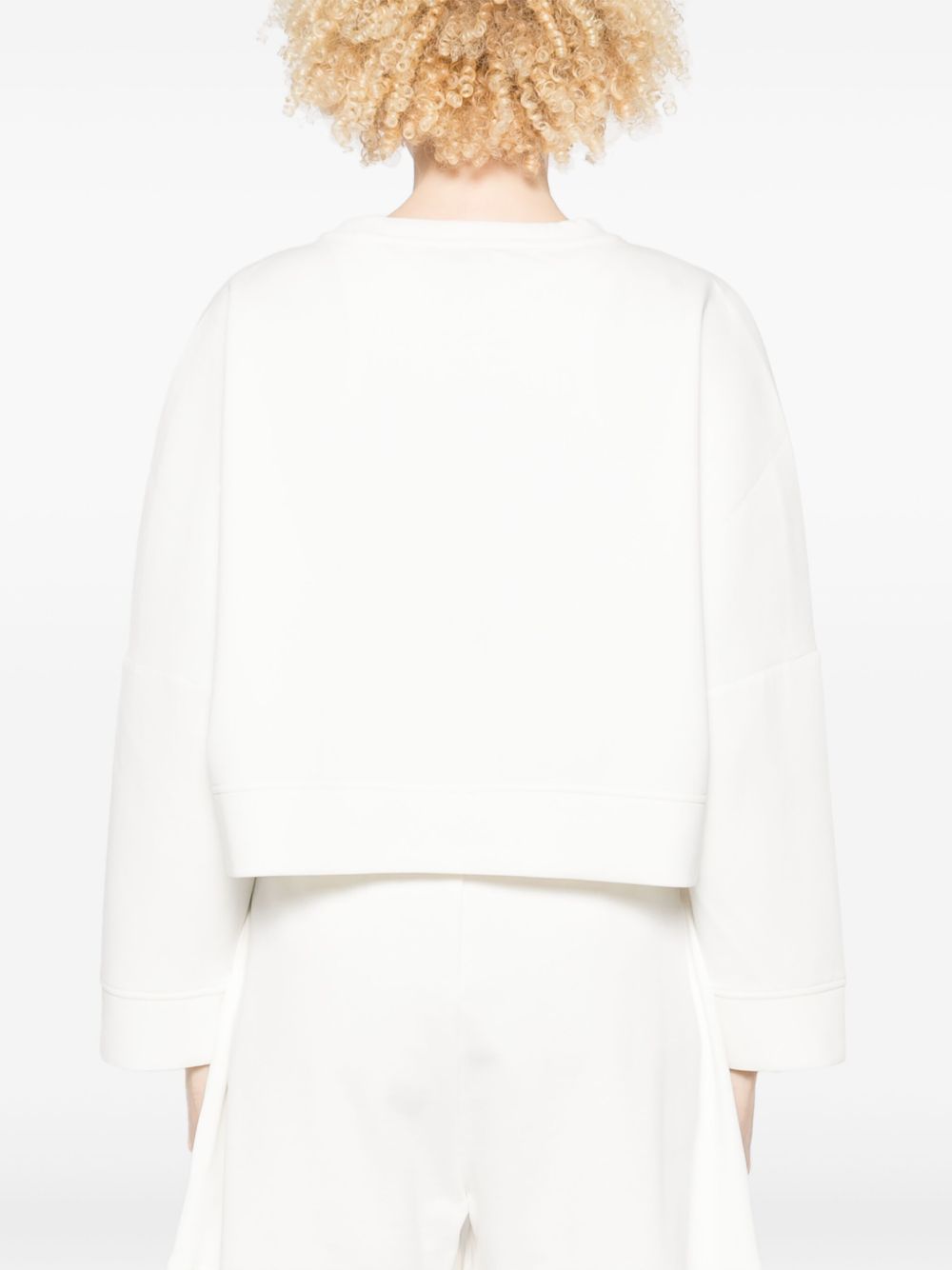 Emporio Armani Logo Sweatshirt White