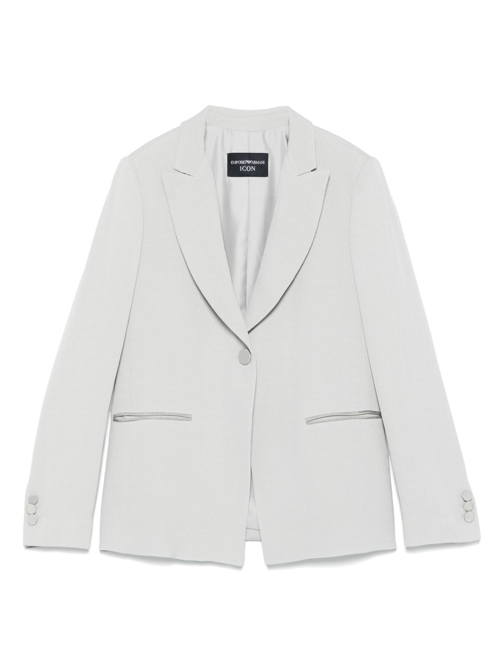 EMPORIO ARMANI Capsule Icon Blazer Light Grey
