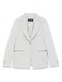 EMPORIO ARMANI Capsule Icon Blazer Light Grey