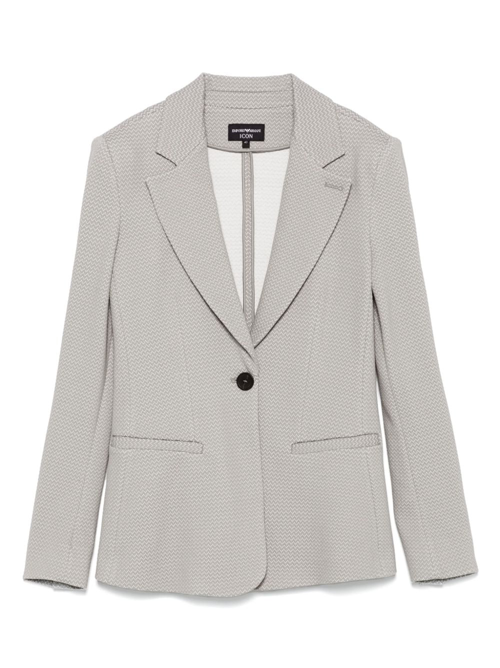 EMPORIO ARMANI Icon Blazer Grey