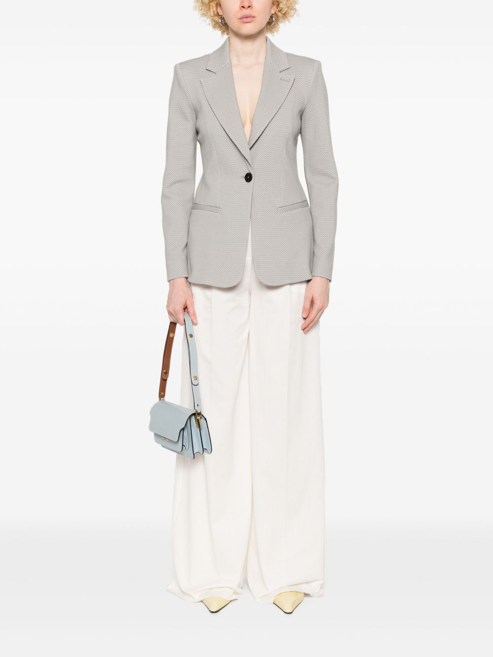 EMPORIO ARMANI Icon Blazer Grey