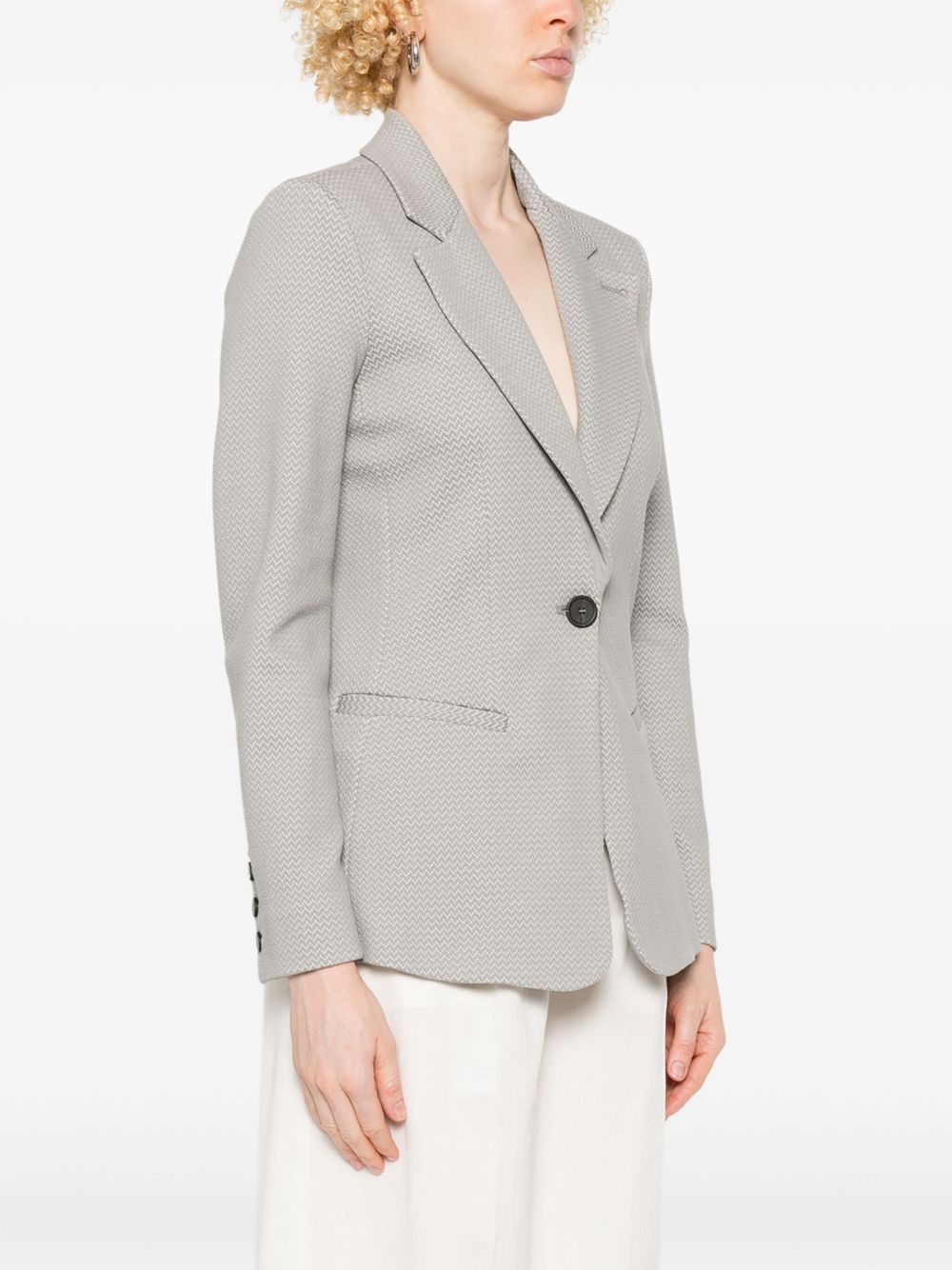 EMPORIO ARMANI Icon Blazer Grey
