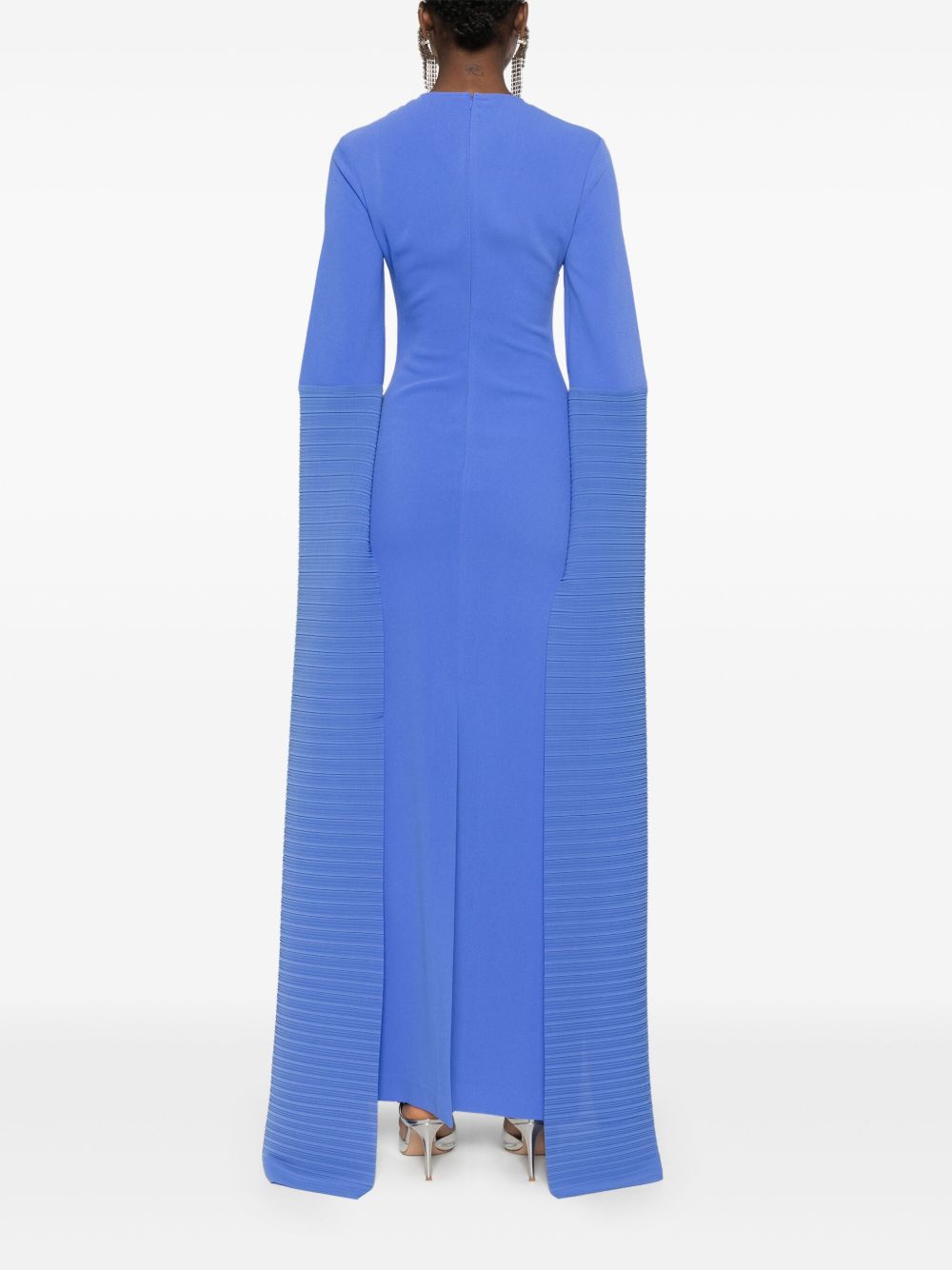 Solace London Naomi Maxi Dress Blue