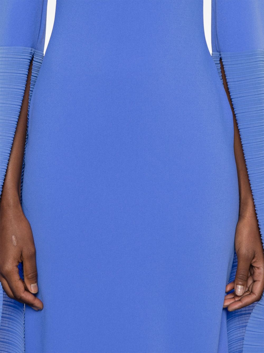 Solace London Naomi Maxi Dress Blue
