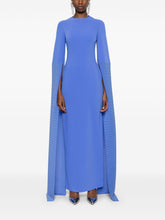 Solace London Naomi Maxi  Dress Blue